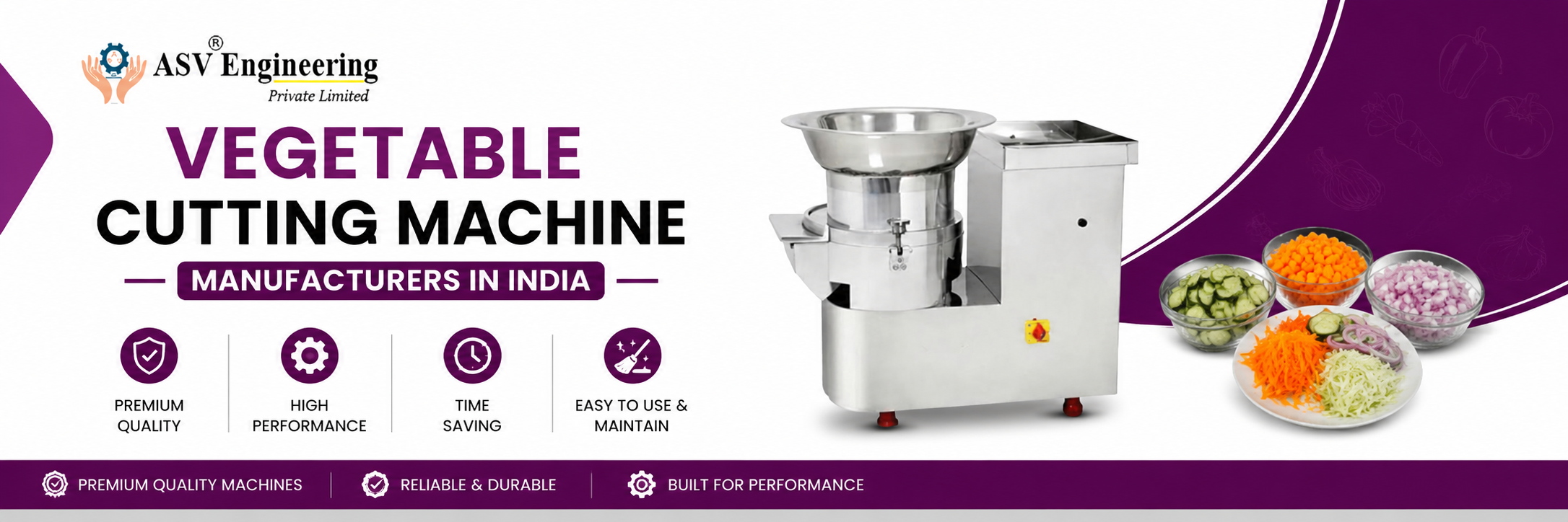 Best Vegetable Cutting Machine Manufacturers in India – High-Quality Commercial Vegetable Cutting Machines